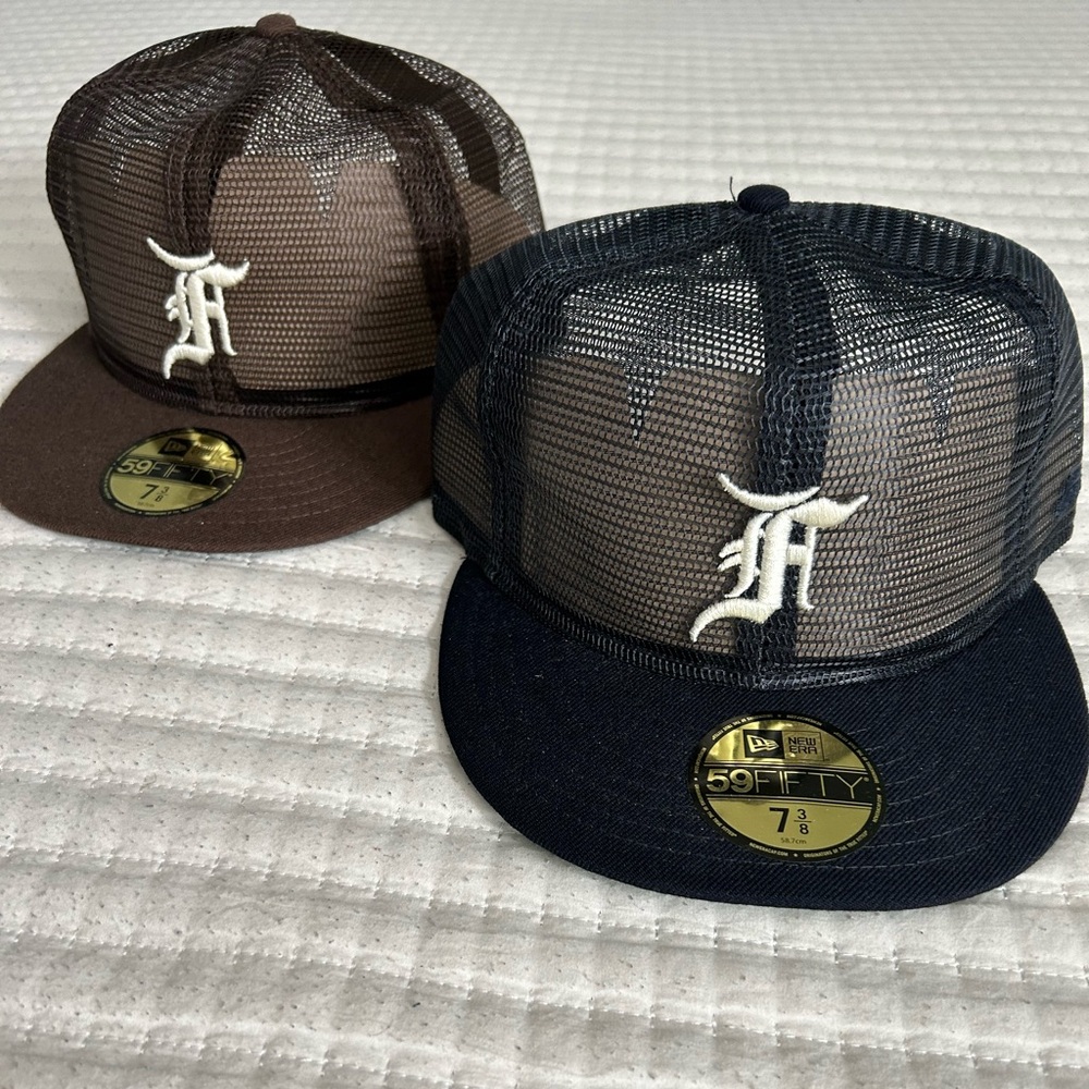 Fear of God mesh hats 7 3/8